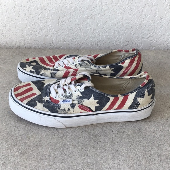 vans usa flag